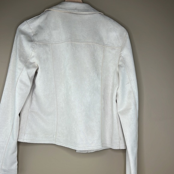 Nwt PHILOSOPHY I FAUX SUEDE I VEGAN I MOTO JACKET - Picture 2 of 12